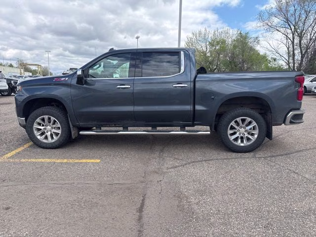 2020 Shadow Gray Metallic Chevrolet Silverado 1500 LTZ 4X4 Truck