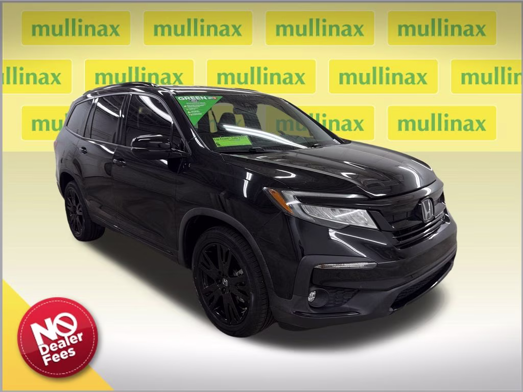 2022 Crystal Black Pearl Honda Pilot Black Edition AWD SUV