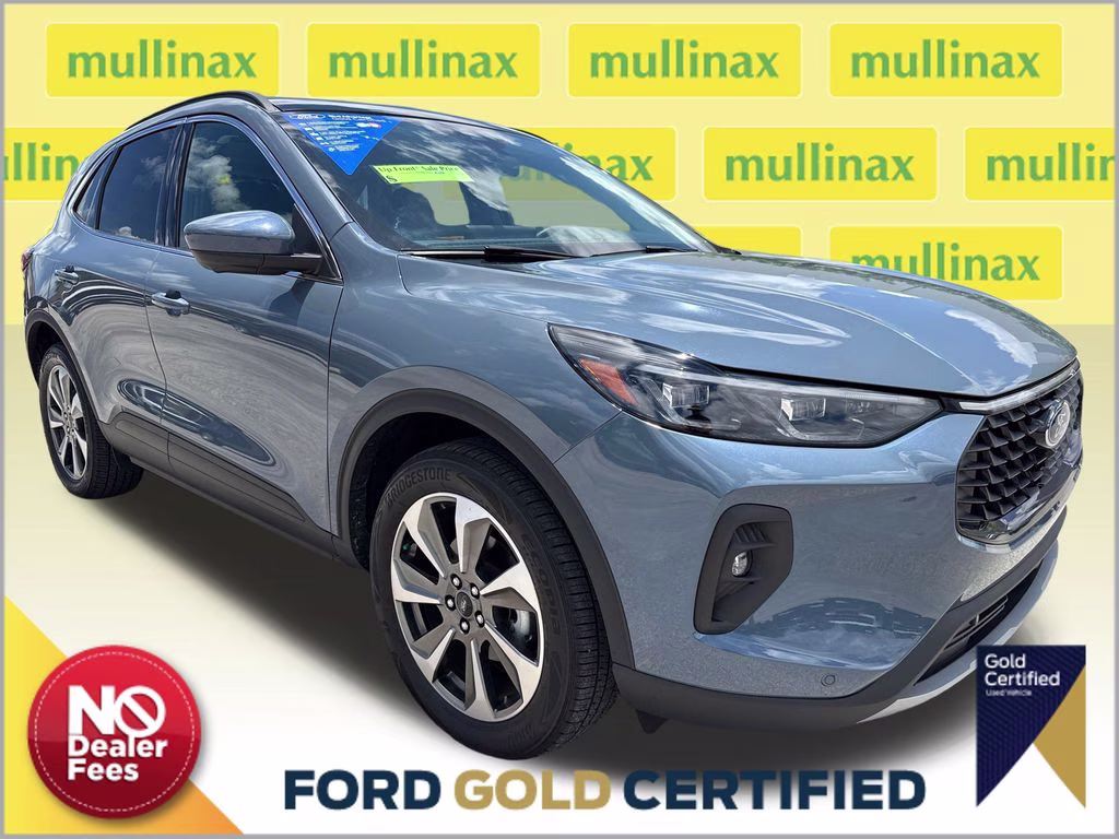 2024 Vapor Blue Metallic Ford Escape Platinum AWD SUV