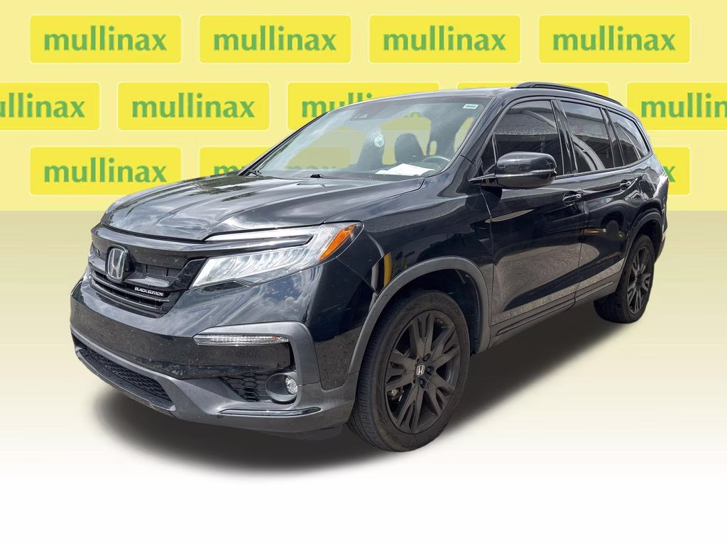 2022 Crystal Black Pearl Honda Pilot Black Edition AWD SUV