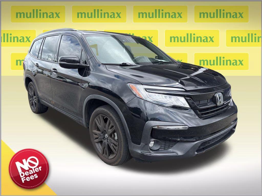 2022 Crystal Black Pearl Honda Pilot Black Edition AWD SUV