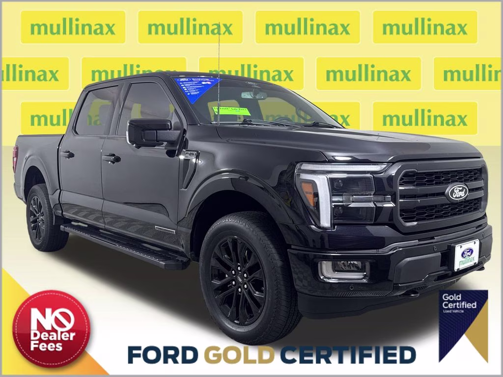 2024 Agate Black Metallic Ford F-150 Lariat 4X4 Truck