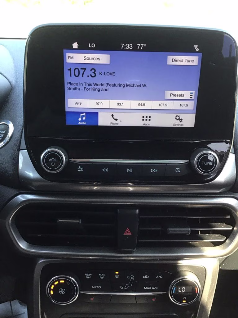 2019 Smoke Metallic Ford EcoSport SE 4X4 SUV