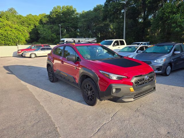 2024 Lithium Red Pearl Subaru Crosstrek Wilderness AWD SUV