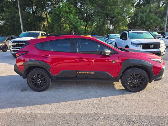 2024 Lithium Red Pearl Subaru Crosstrek Wilderness AWD SUV