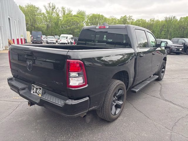 2019 Diamond Black Crystal Pearlcoat Ram 1500 Big Horn 4X4 Truck