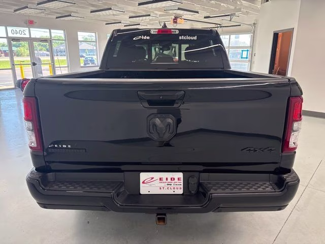 2019 Diamond Black Crystal Pearlcoat Ram 1500 Big Horn 4X4 Truck