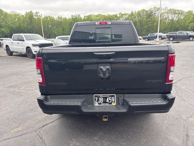2019 Diamond Black Crystal Pearlcoat Ram 1500 Big Horn 4X4 Truck