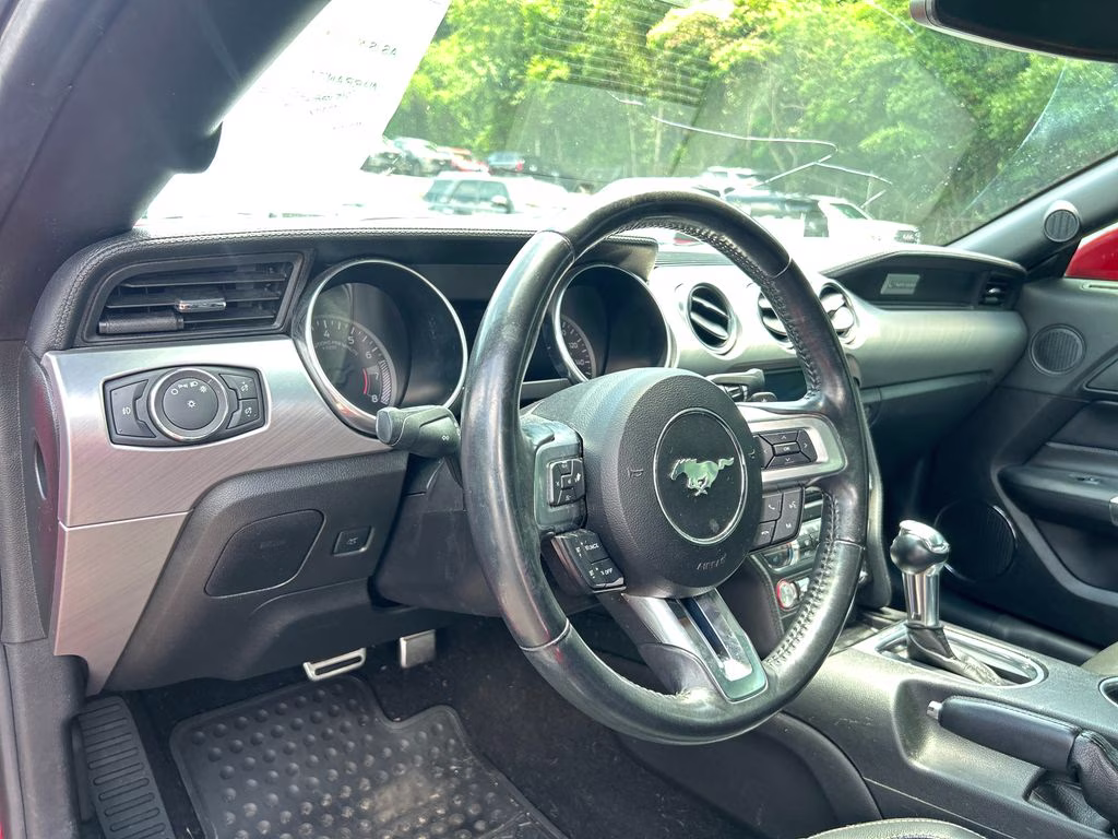 2019 Race Red Ford Mustang EcoBoost Premium RWD Convertible
