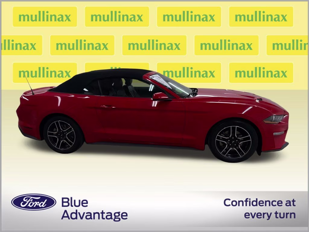 2019 Race Red Ford Mustang EcoBoost Premium RWD Convertible