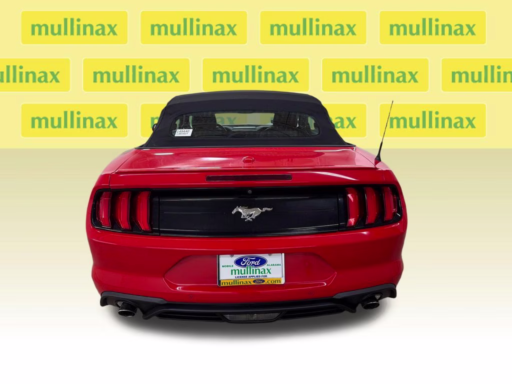 2019 Race Red Ford Mustang EcoBoost Premium RWD Convertible