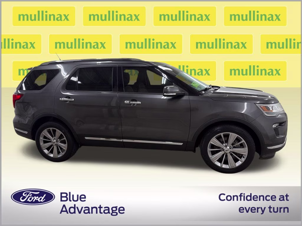 2018 Magnetic Metallic Ford Explorer Limited FWD SUV