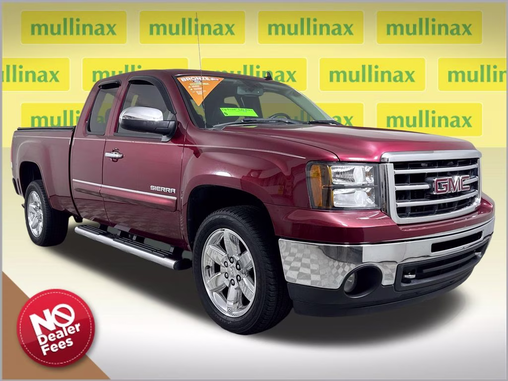 2013 Sonoma Red Metallic GMC Sierra 1500 SLE RWD Truck