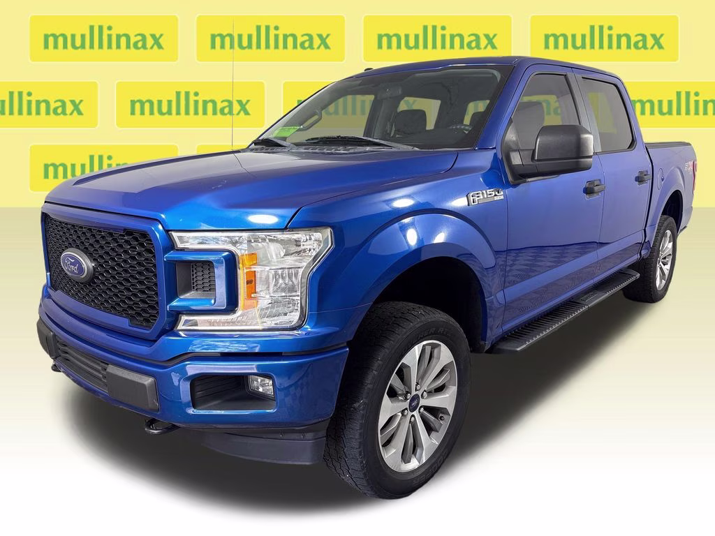 2018 Lightning Blue Ford F-150 XL 4X4 Truck