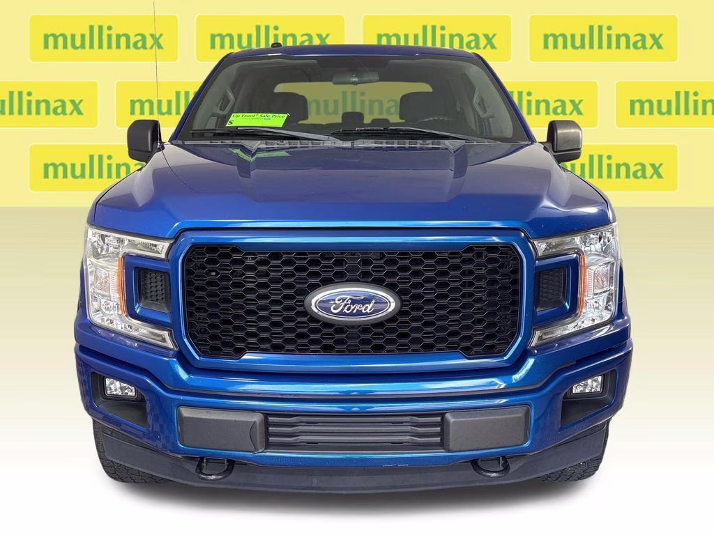 2018 Lightning Blue Ford F-150 XL 4X4 Truck