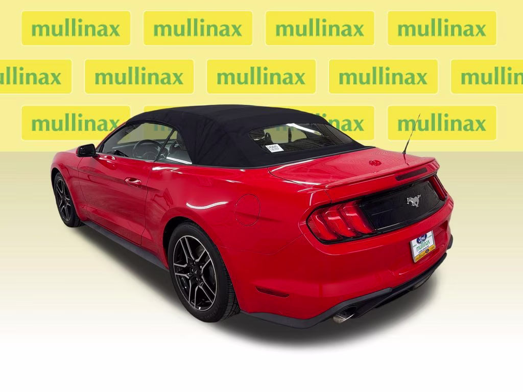2019 Race Red Ford Mustang EcoBoost Premium RWD Convertible