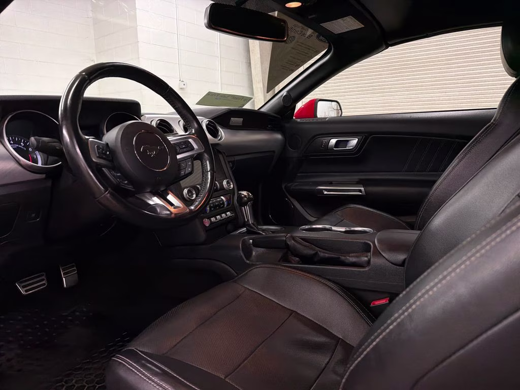 2019 Race Red Ford Mustang EcoBoost Premium RWD Convertible