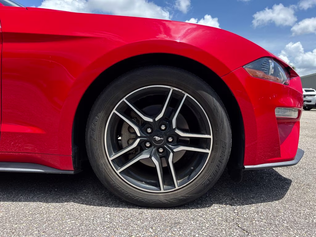 2019 Race Red Ford Mustang EcoBoost Premium RWD Convertible