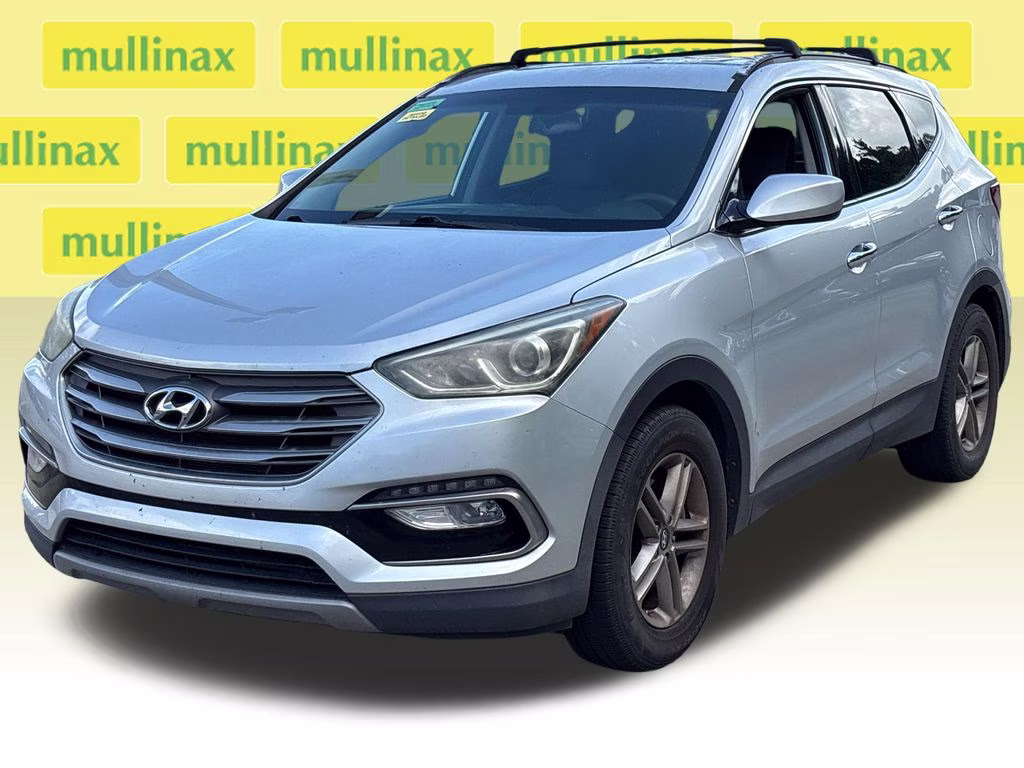 2017 Sparkling Silver Hyundai Santa Fe Sport 2.4 Base FWD SUV