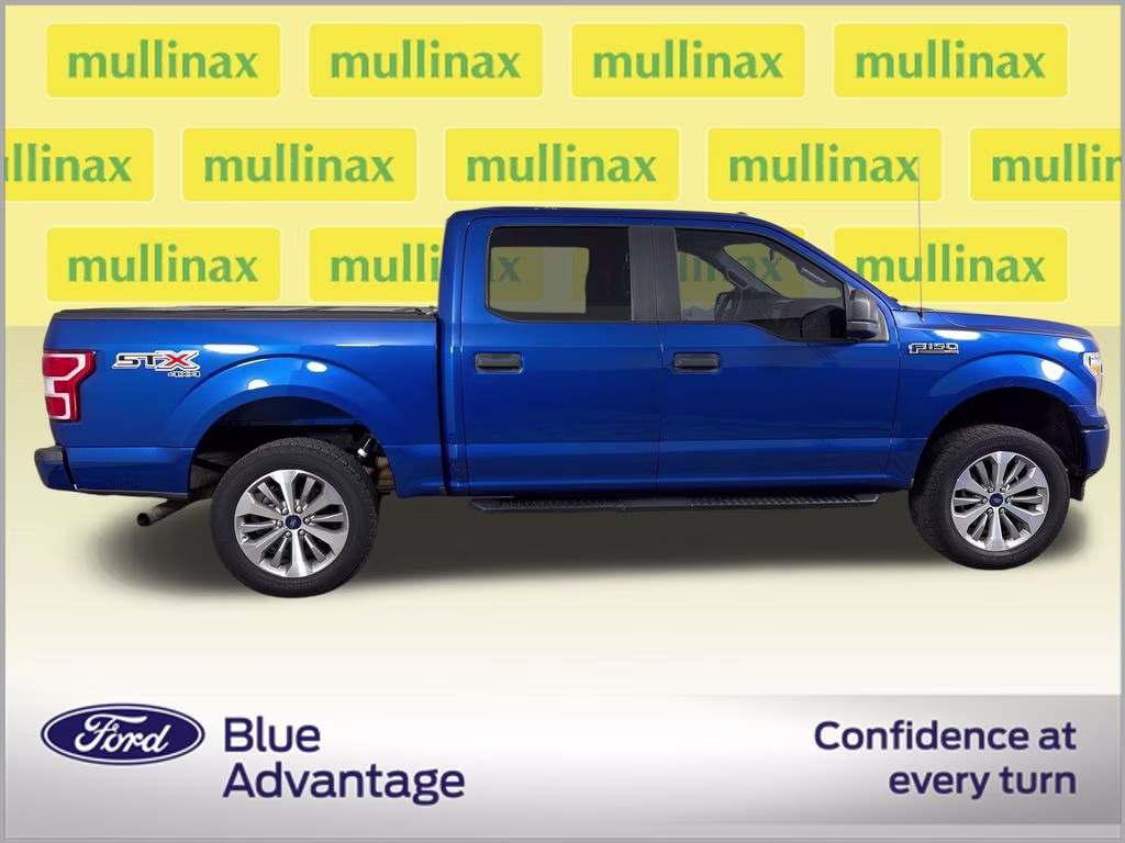 2018 Lightning Blue Ford F-150 XL 4X4 Truck