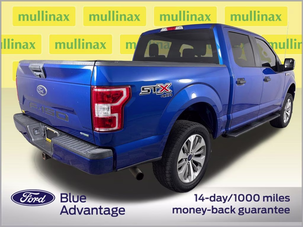2018 Lightning Blue Ford F-150 XL 4X4 Truck