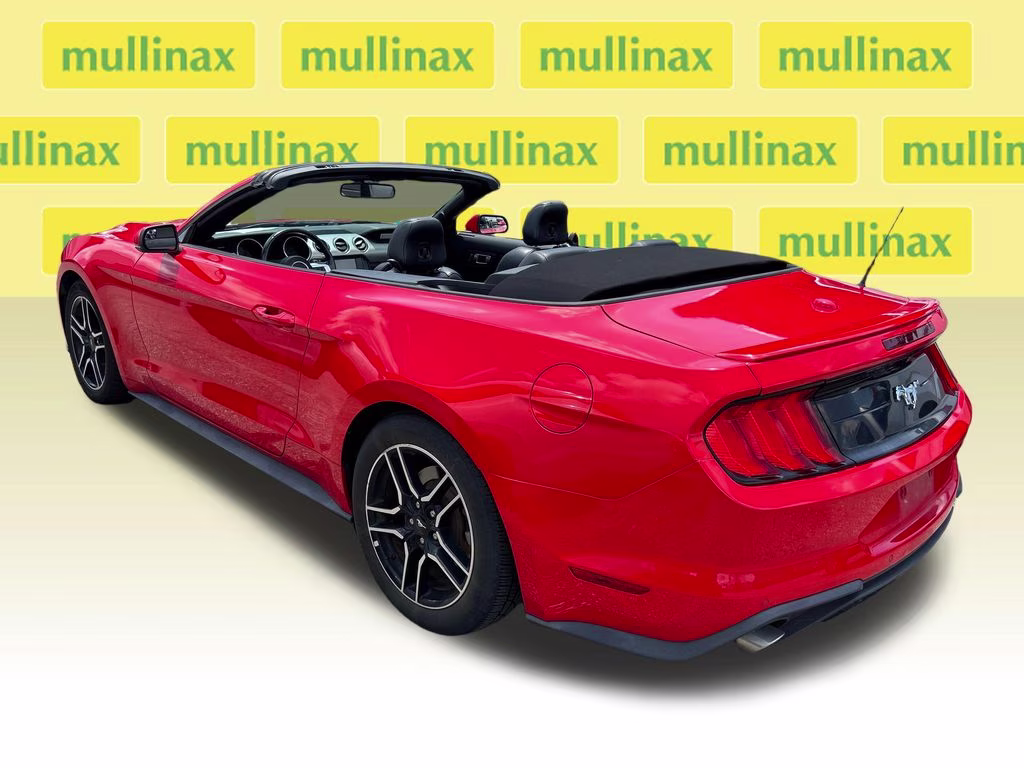 2019 Race Red Ford Mustang EcoBoost Premium RWD Convertible