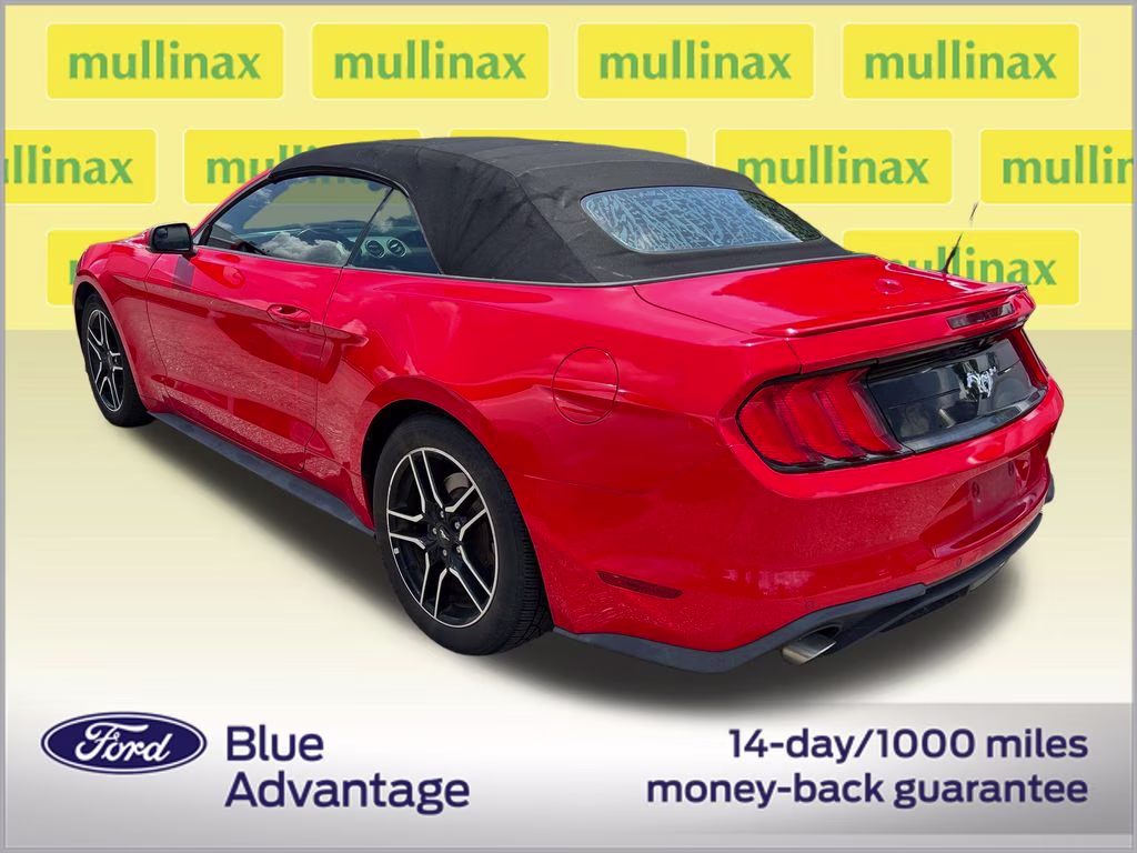 2019 Race Red Ford Mustang EcoBoost Premium RWD Convertible