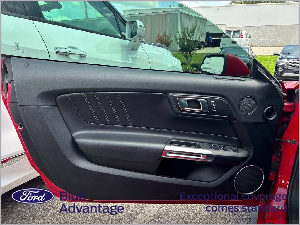 2019 Race Red Ford Mustang EcoBoost Premium RWD Convertible