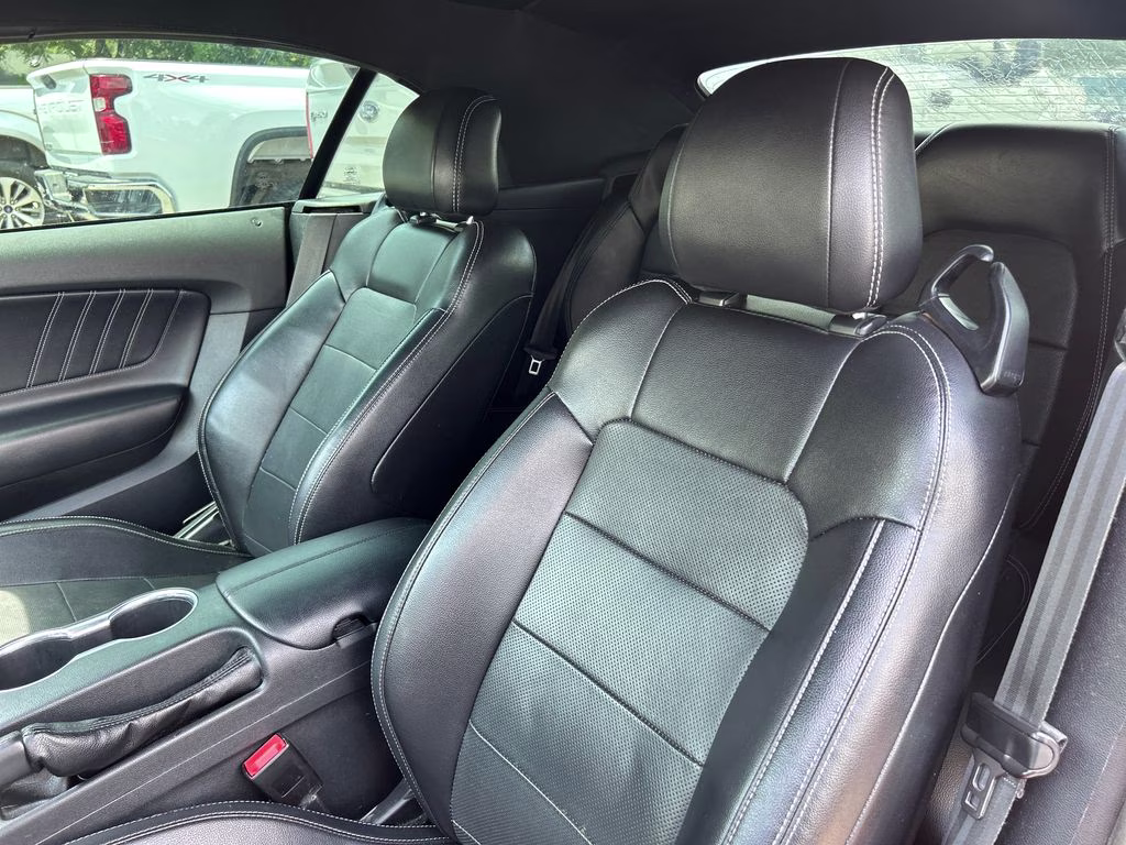 2019 Race Red Ford Mustang EcoBoost Premium RWD Convertible