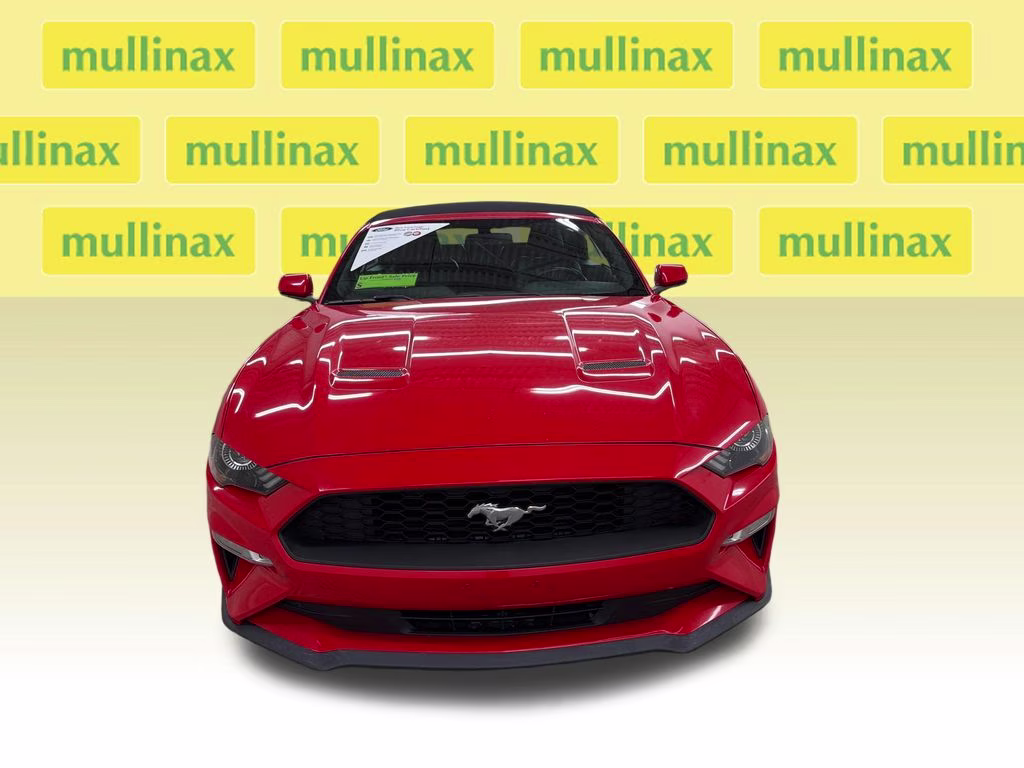 2019 Race Red Ford Mustang EcoBoost Premium RWD Convertible