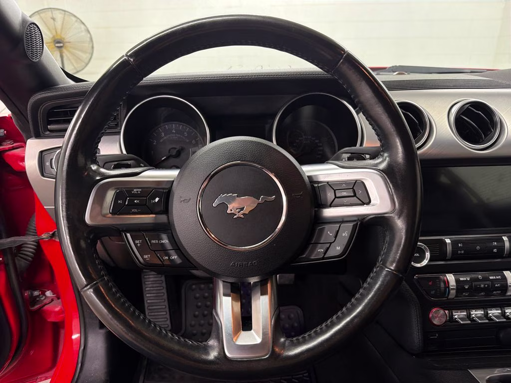 2019 Race Red Ford Mustang EcoBoost Premium RWD Convertible