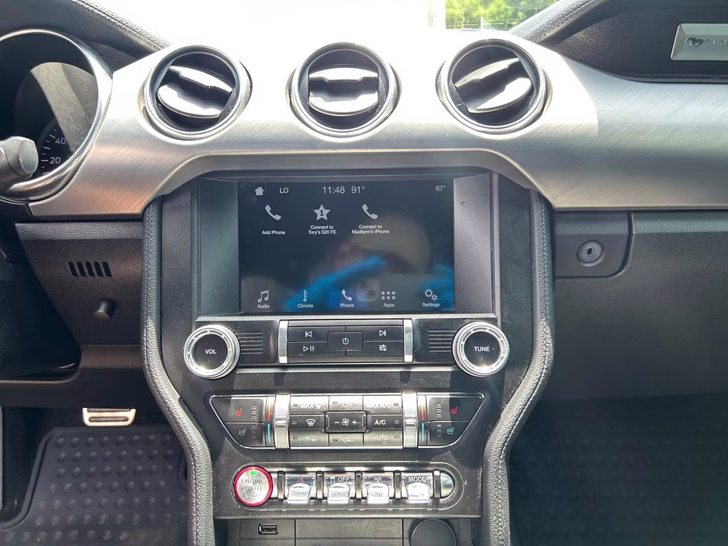 2019 Race Red Ford Mustang EcoBoost Premium RWD Convertible