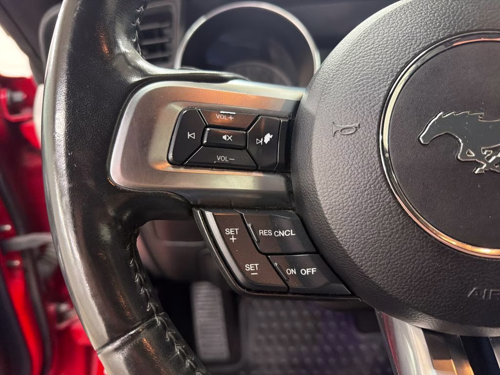 2019 Race Red Ford Mustang EcoBoost Premium RWD Convertible