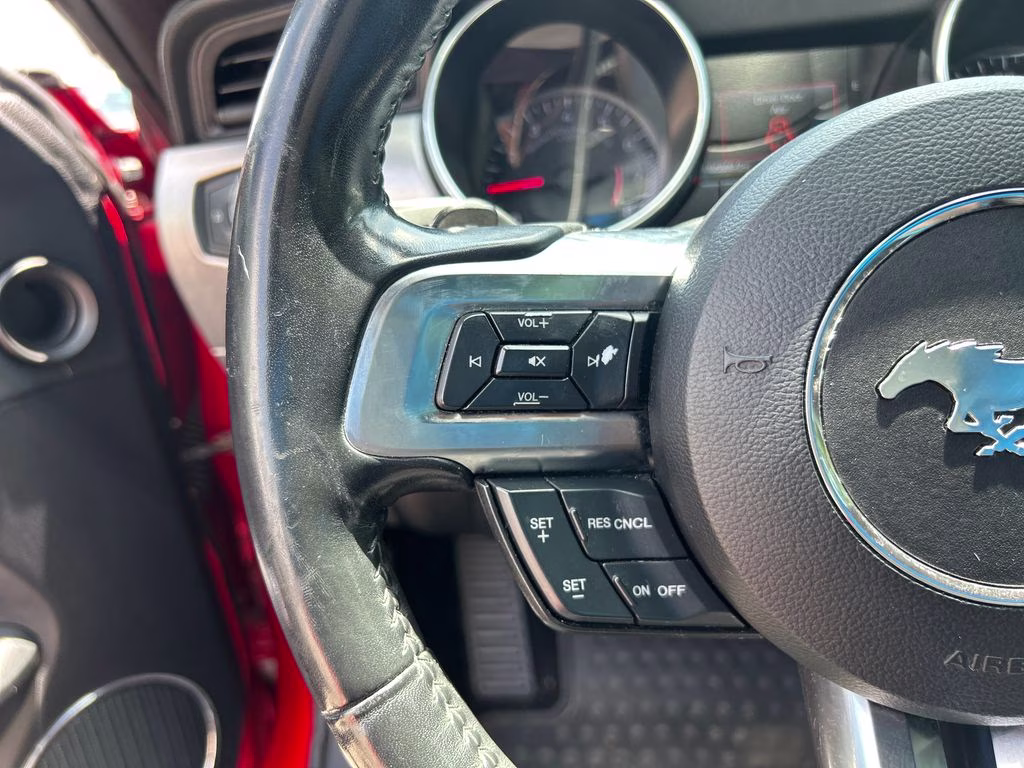 2019 Race Red Ford Mustang EcoBoost Premium RWD Convertible