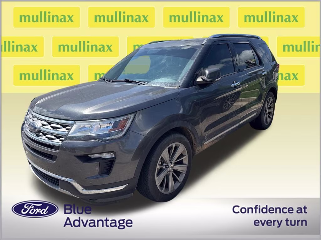 2018 Magnetic Metallic Ford Explorer Limited FWD SUV