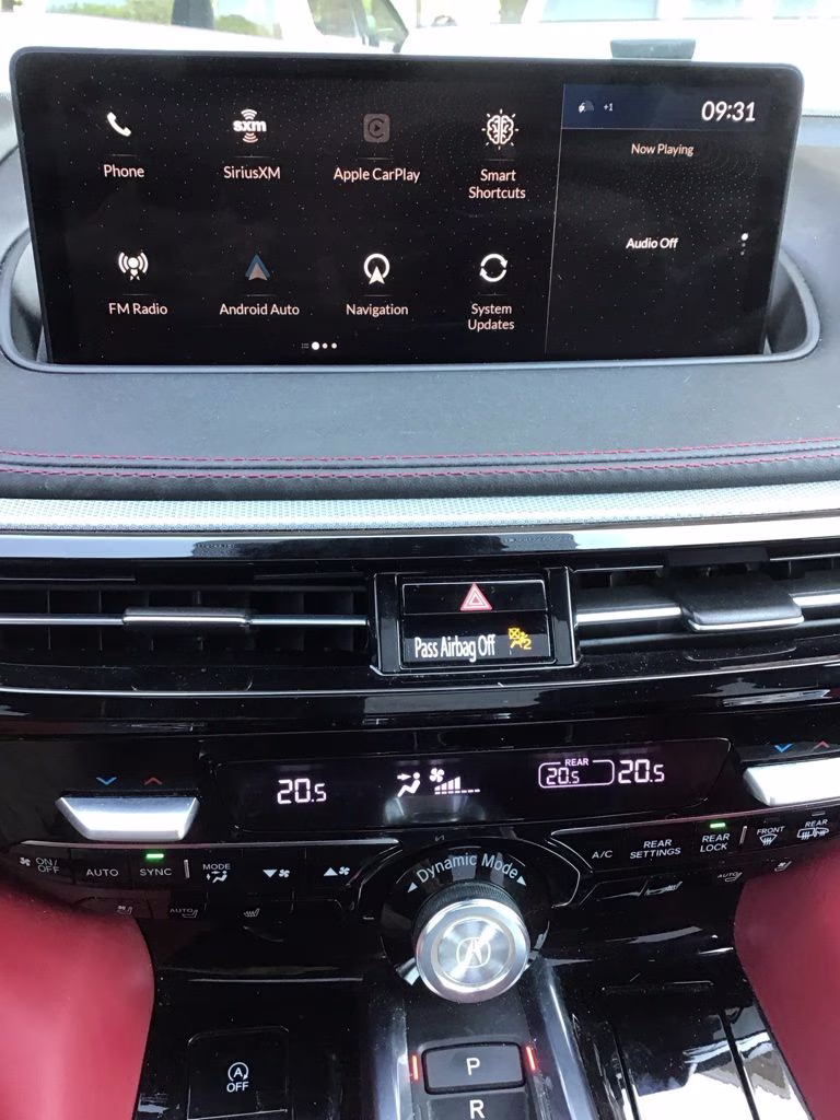 2022 White Acura MDX A-Spec AWD SUV