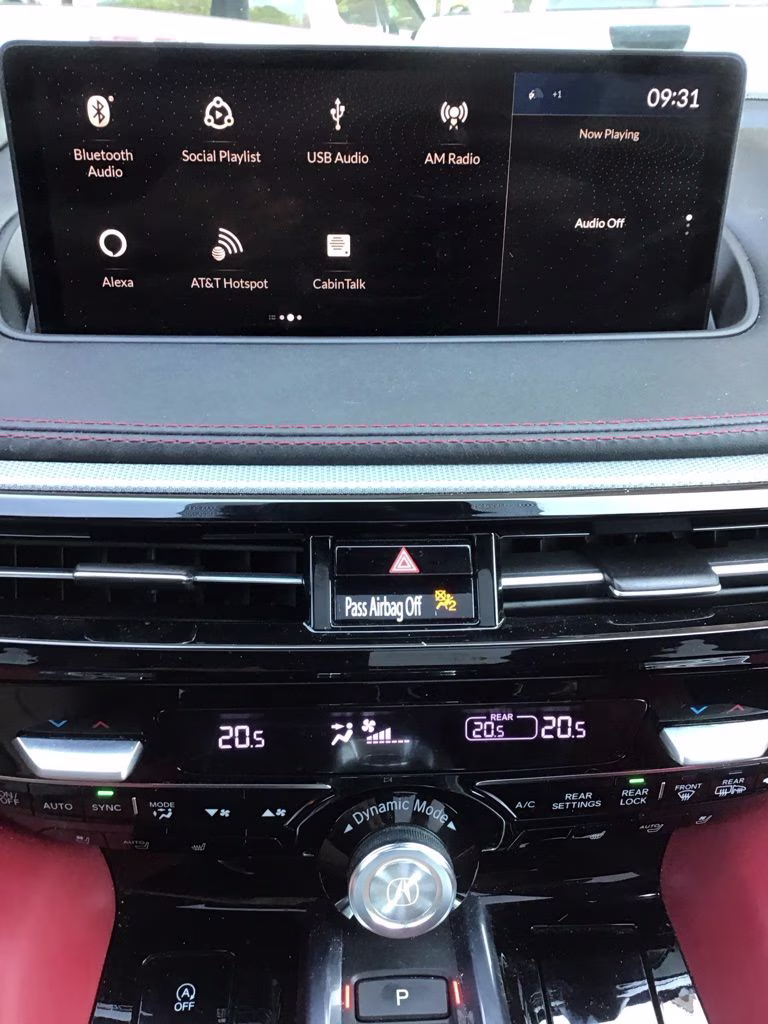 2022 White Acura MDX A-Spec AWD SUV