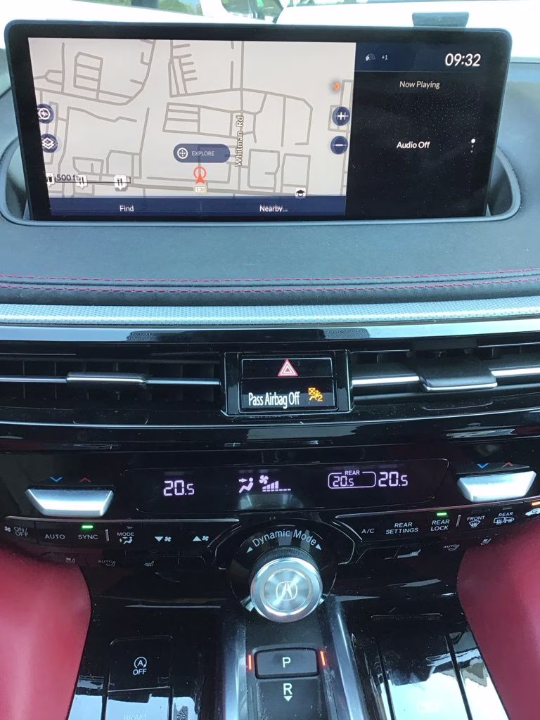 2022 White Acura MDX A-Spec AWD SUV