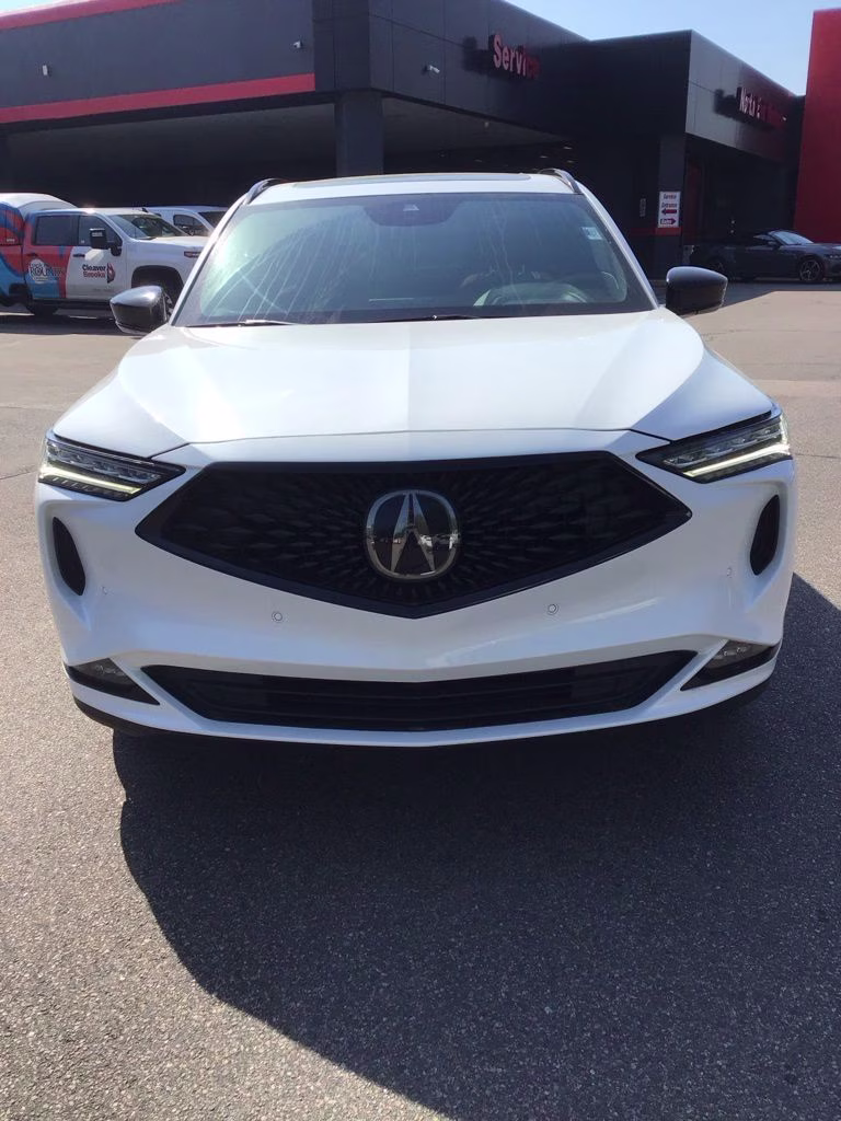 2022 White Acura MDX A-Spec AWD SUV
