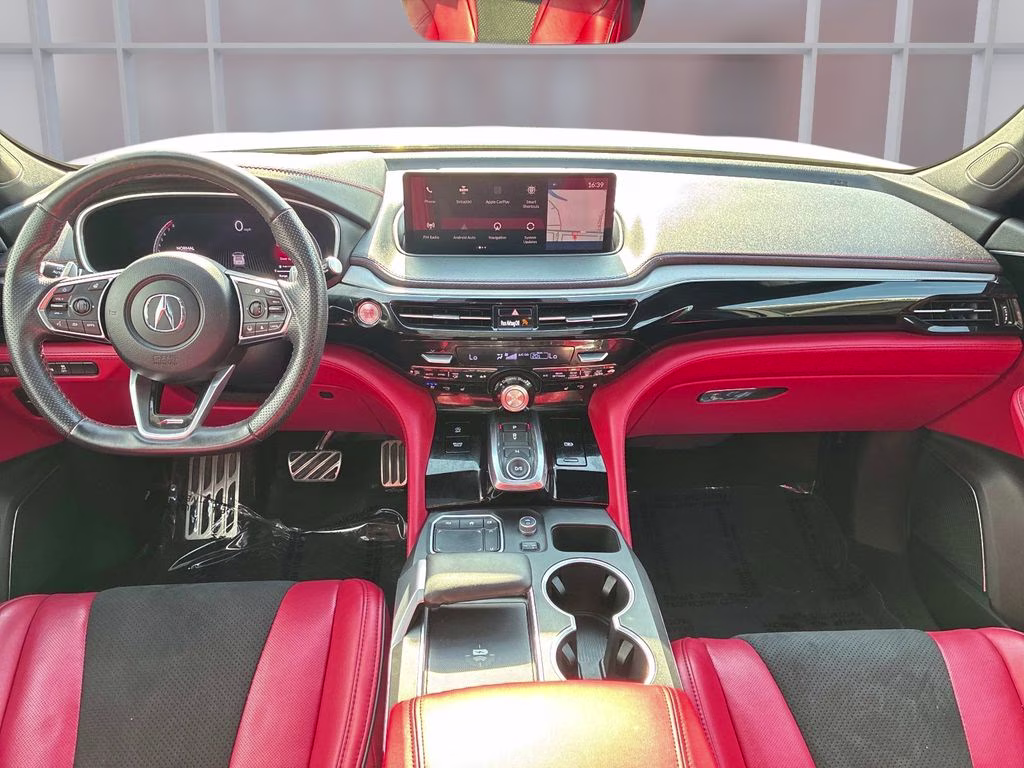2022 White Acura MDX A-Spec AWD SUV