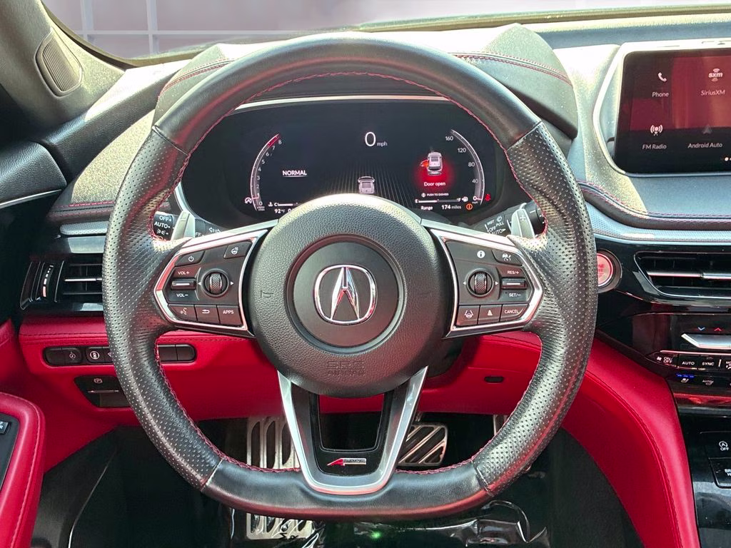 2022 White Acura MDX A-Spec AWD SUV