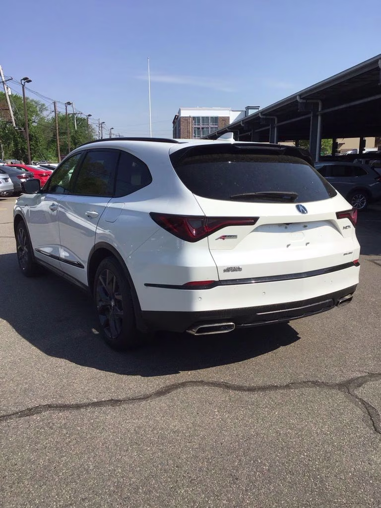 2022 White Acura MDX A-Spec AWD SUV