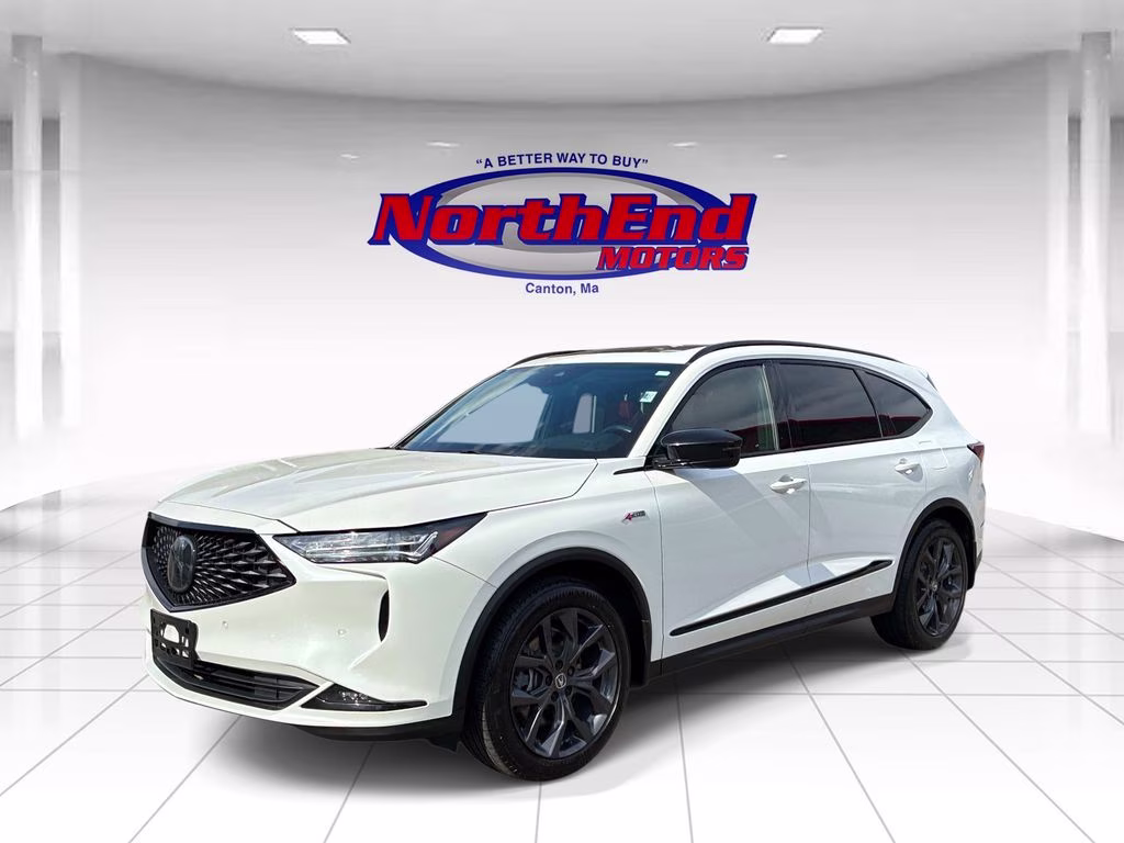 2022 White Acura MDX A-Spec AWD SUV