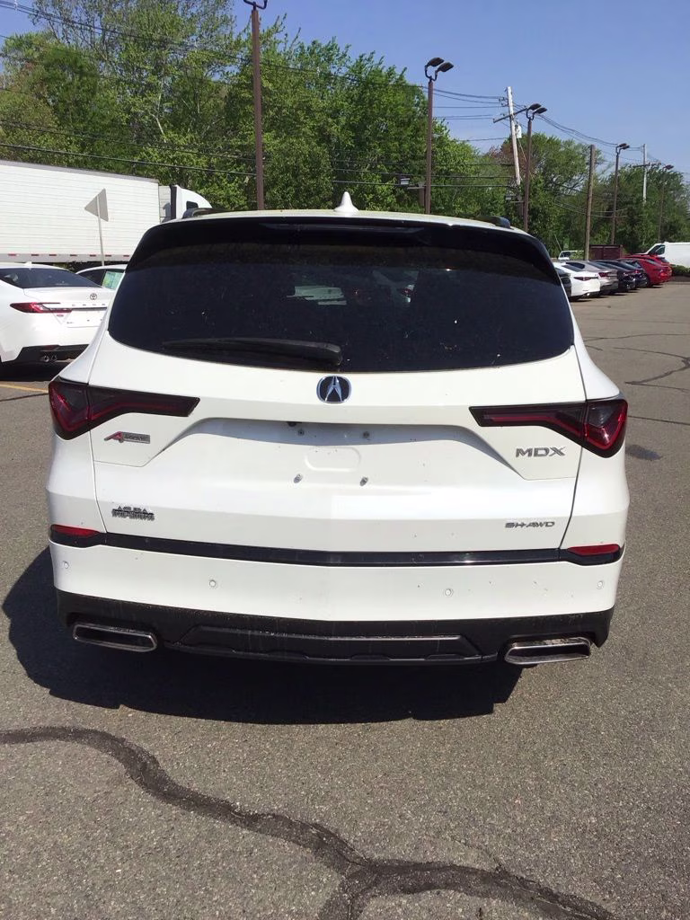 2022 White Acura MDX A-Spec AWD SUV