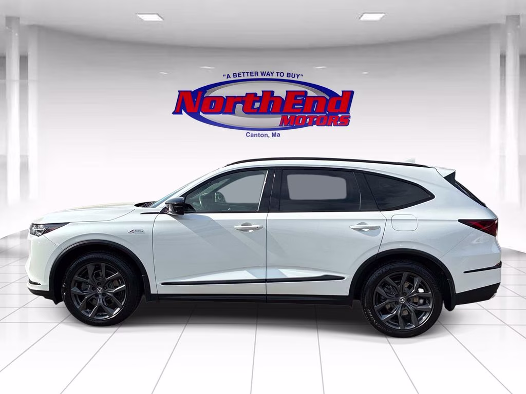 2022 White Acura MDX A-Spec AWD SUV