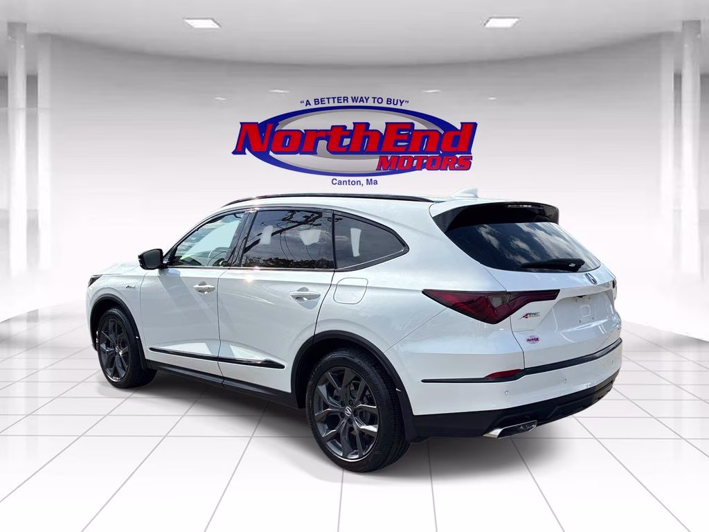 2022 White Acura MDX A-Spec AWD SUV