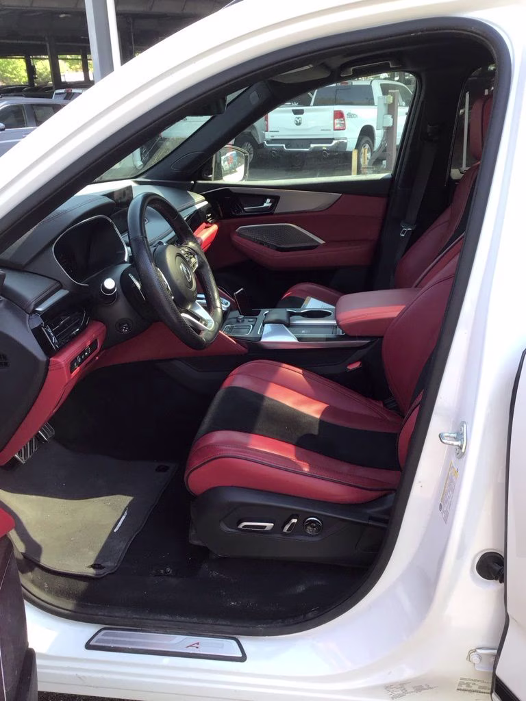 2022 White Acura MDX A-Spec AWD SUV