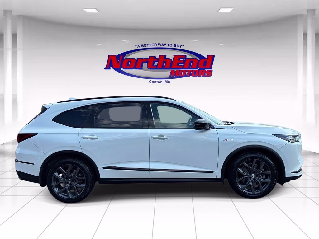 2022 White Acura MDX A-Spec AWD SUV