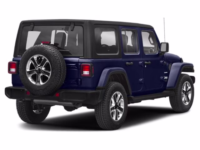 2018 Ocean Blue Metallic Clearcoat Jeep Wrangler Unlimited Sahara 4X4 SUV
