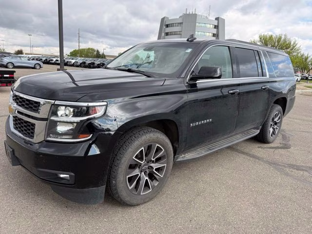 2017 Black Chevrolet Suburban LT 4X4 SUV